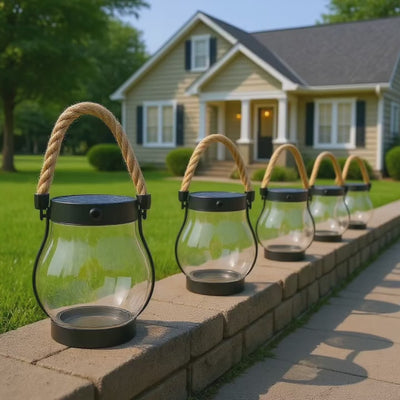 Solar Lantern Outdoor Lights